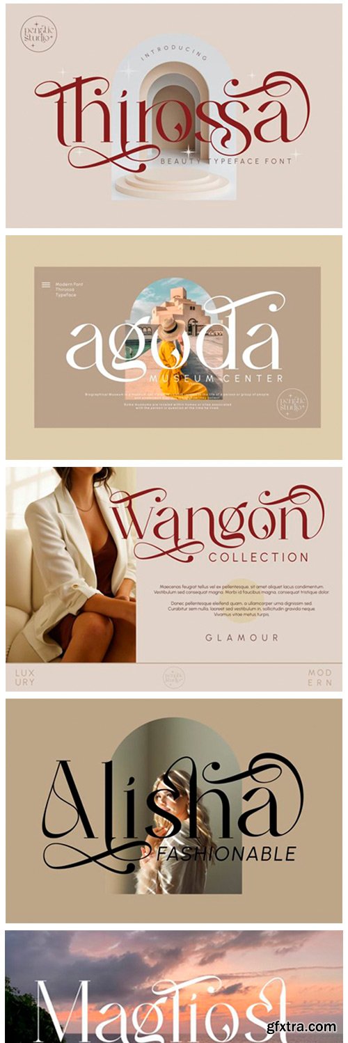 Thirossa Font