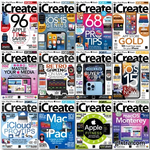 iCreate UK - 2021 Full Year Issues Collection