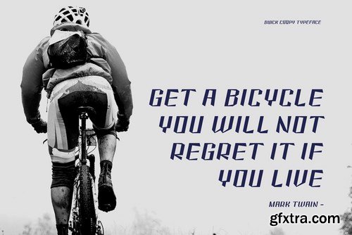 Black Coopy Typeface Font