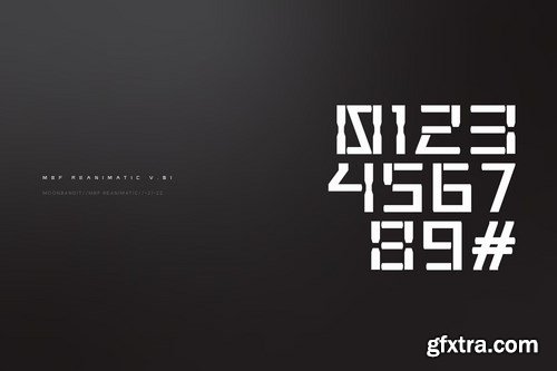 MBF Reanimatic Font