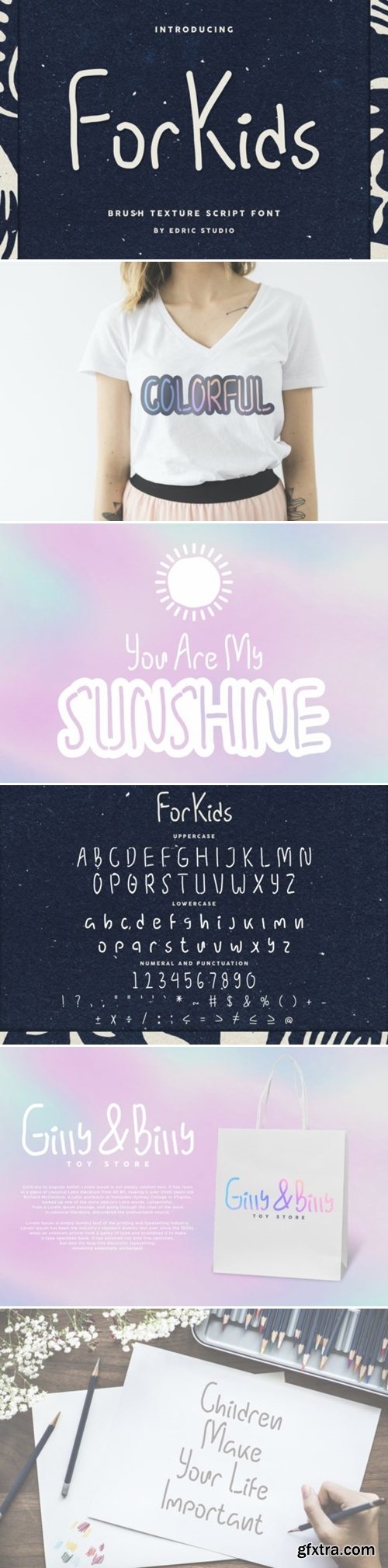 For Kids Font