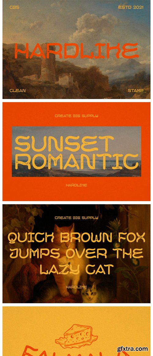 Hardlike Font
