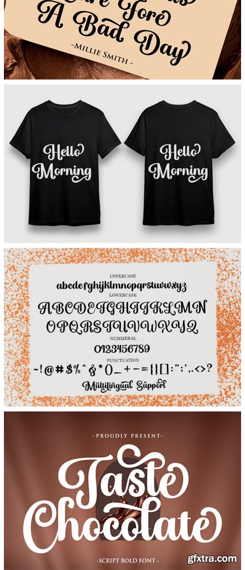 Taste Chocolate Font
