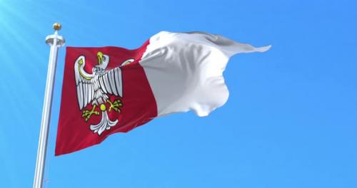 Videohive - Flag of Greater Poland Voivodeship, Poland - 35178618 - 35178618