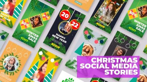 Videohive - Christmas Social Media Stories FCPX - 35168498 - 35168498
