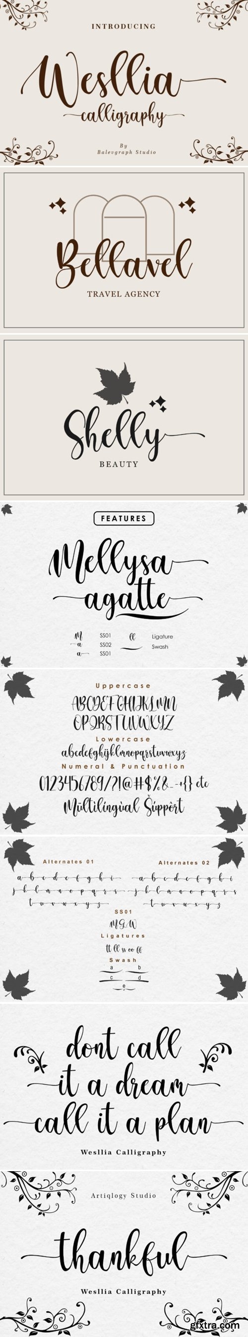 Wesllia Font