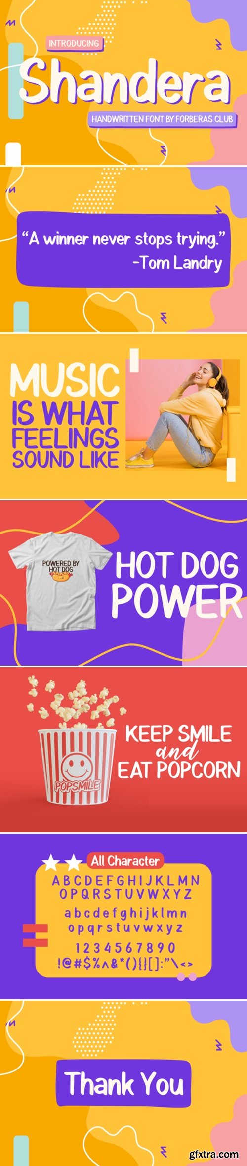 Shandera Font