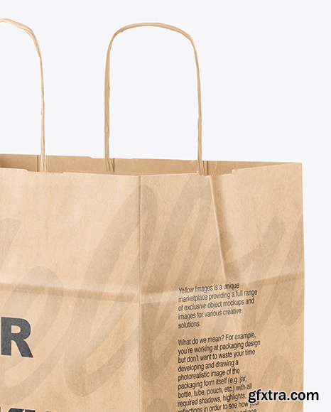 Kraft Paper Bag Mockup 87854
