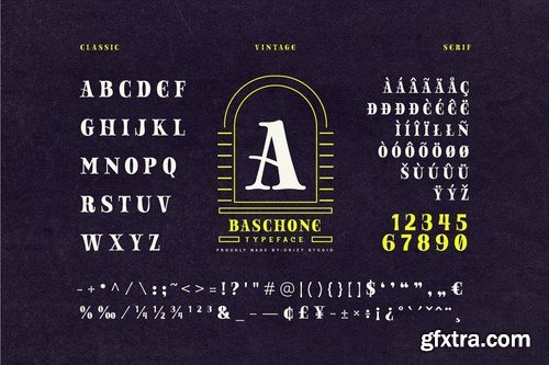 Baschone Font