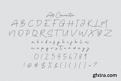 Tanya Hati - Signature Script Font