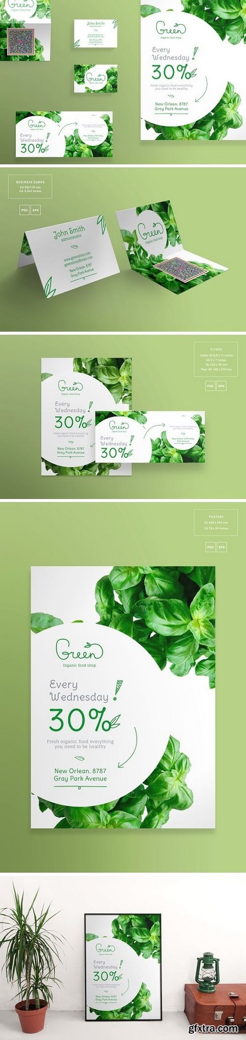 Print Pack | Green Shop
