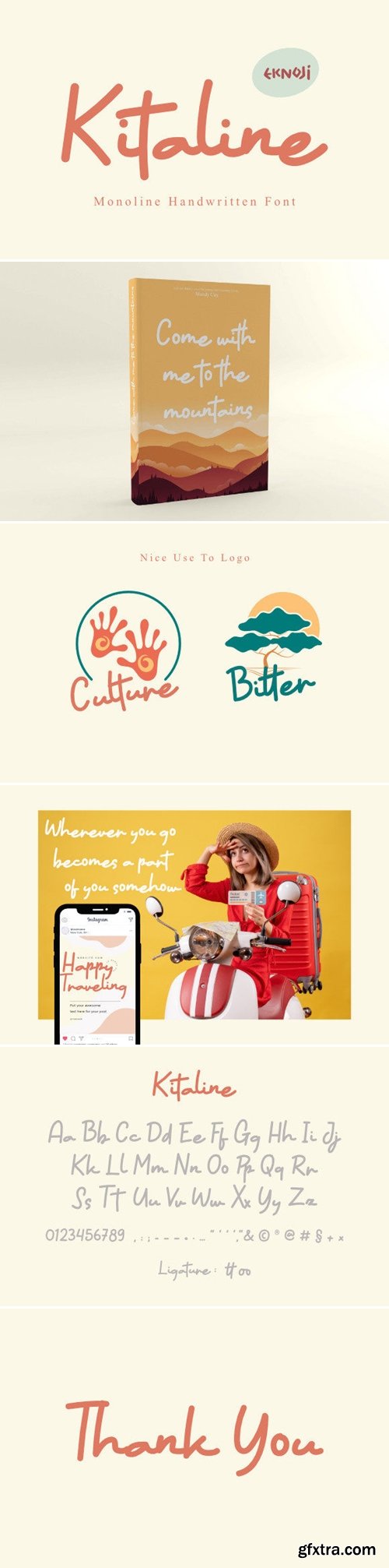 Kitaline Font