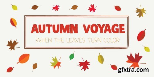 Autumn Voyage  Font Family - 5 Fonts