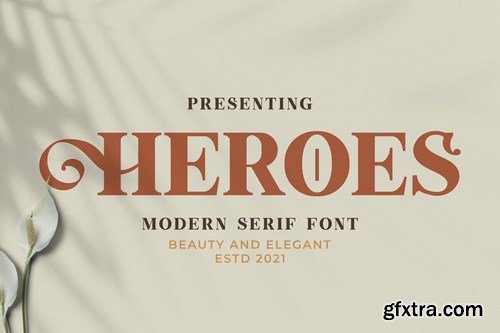 HEROES Font HEROES Font
