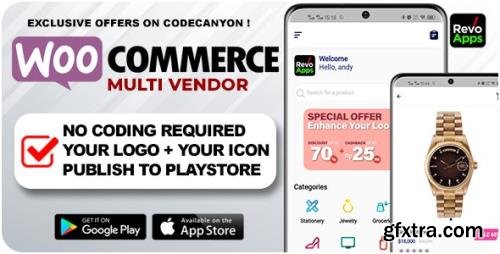 CodeCanyon - Revo Apps Multi Vendor v4.1.2 - Flutter Marketplace E-Commerce Full App Android iOS - 33680875 - NULLED