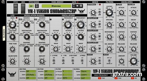 Reason RE Blamsoft VK-1 Viking Synthesizer v1.5.0