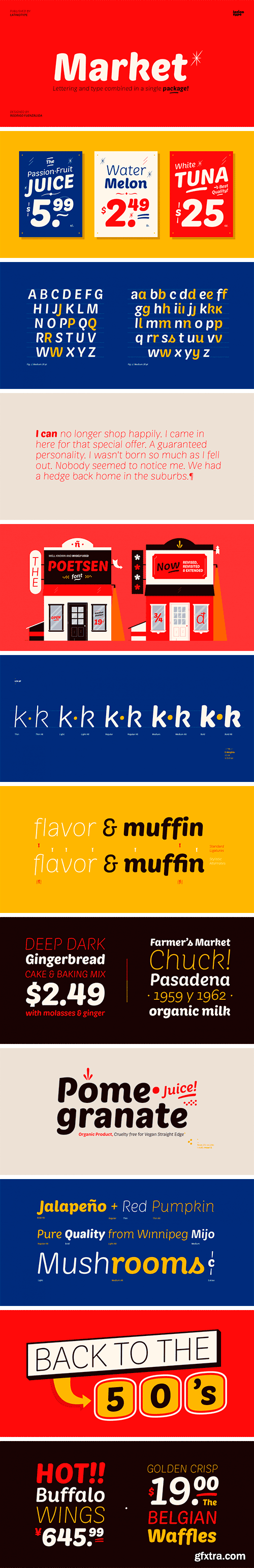 Market Font Family