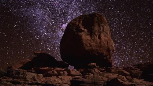 Videohive - Red Rocks and Milky Way Night Sky in Moab Utah - 35250683 - 35250683