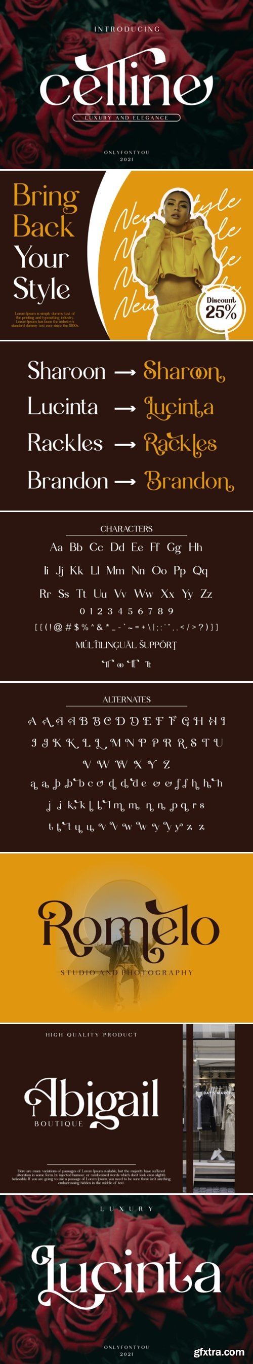 Celline Font