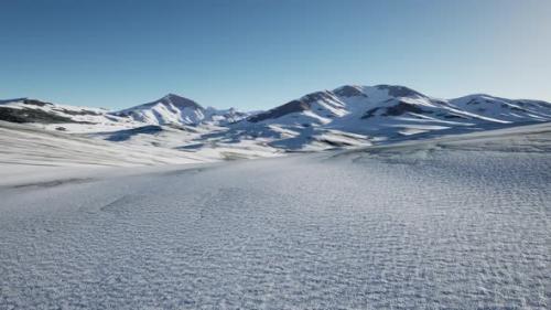 Videohive - Snow Covered Volcanic Crater in Iceland - 35252632 - 35252632