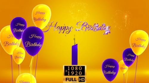 Videohive - Birthday HD Vertical - 35251525 - 35251525