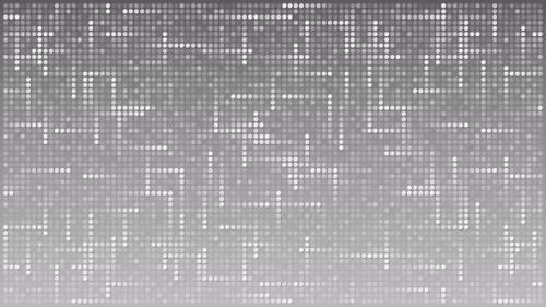 Videohive - Flashing Dots Across Grey Background - 35252401 - 35252401