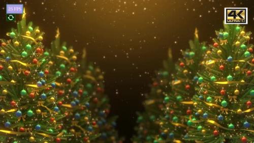 Videohive - Christmas Tree Animation A8 4K - 35254156 - 35254156