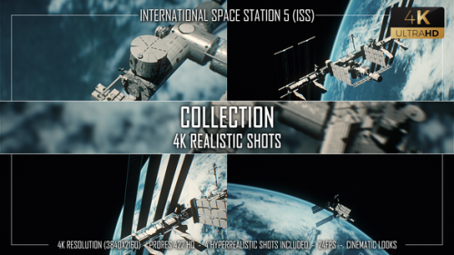 Videohive - International Space Station 5 (ISS) - 4K - 35268260 - 35268260