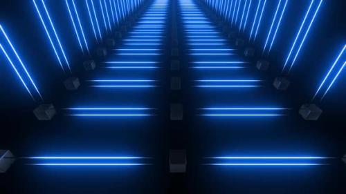 Videohive - 4k Colored Neon Strokes Corridors Pack - 35260186 - 35260186