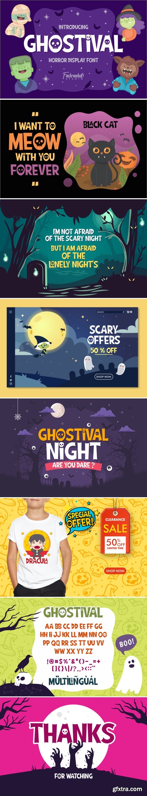 Ghostival Font