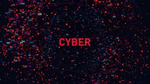 Videohive - Abstract Technology Network Data Cyber - 35266081 - 35266081
