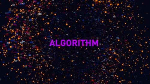 Videohive - Abstract Technology Network Data Algorithm - 35266085 - 35266085