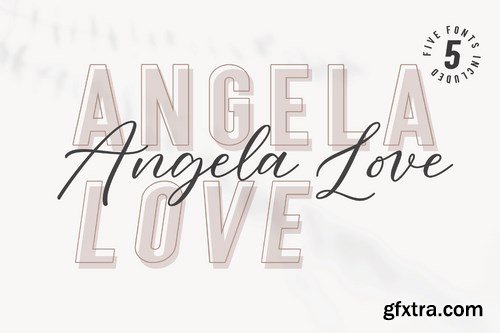 Angela Love Font