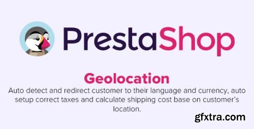 Geolocation: Auto language, currency, tax & shipping Module v1.1.4 - PrestaShop Module