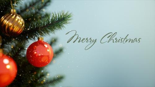 Videohive - Christmas Tree And Sparkling Bokeh - 35231503 - 35231503