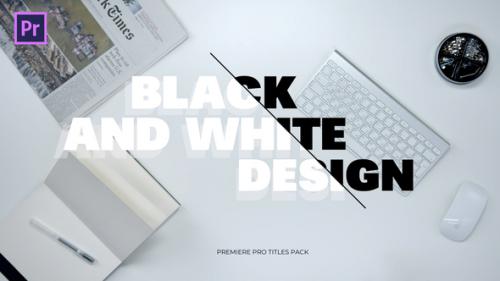 Videohive - black and white titles pack - 35325849 - 35325849