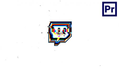 Videohive - Cyber Glitch Logo for Premiere Pro - 35329773 - 35329773