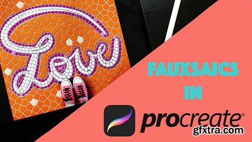 Fauxsaics in Procreate - Create a False Mosaic Tile Effect From Your Hand Lettering on Yoaur iPad