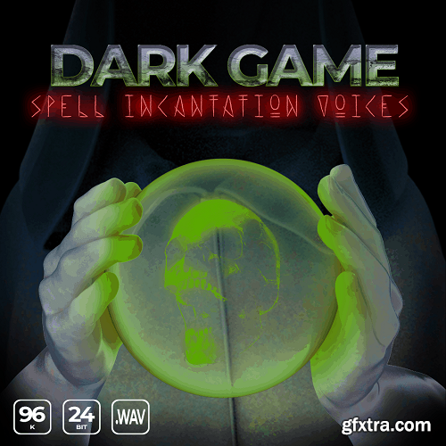 Epic Stock Media Dark Game Spell Incantation Voices WAV