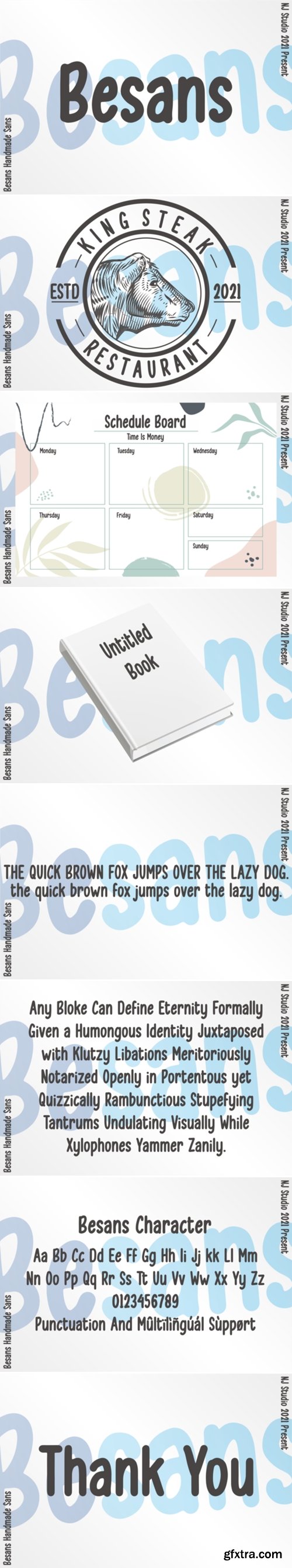 Besans Font
