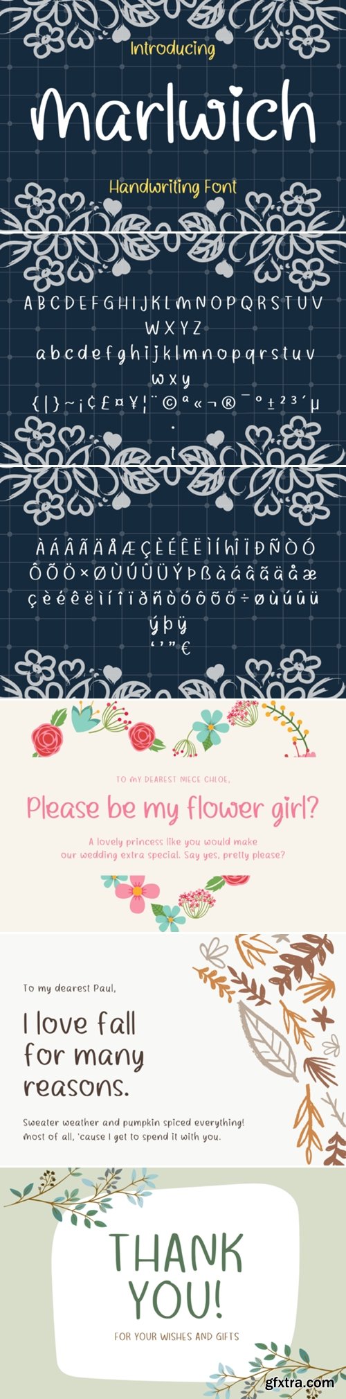 Marlwich Font