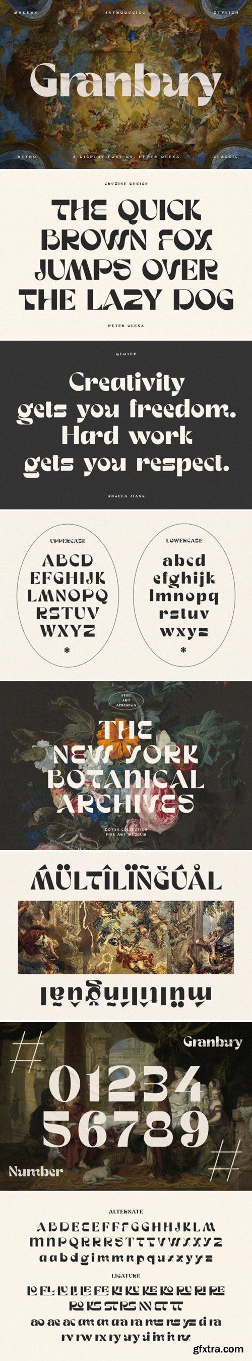 Granbury Font