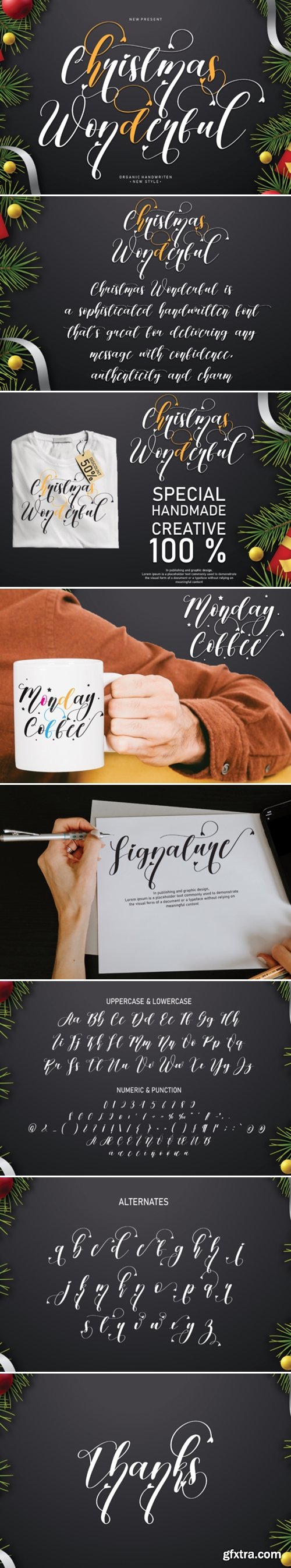 Christmas Wonderful Font