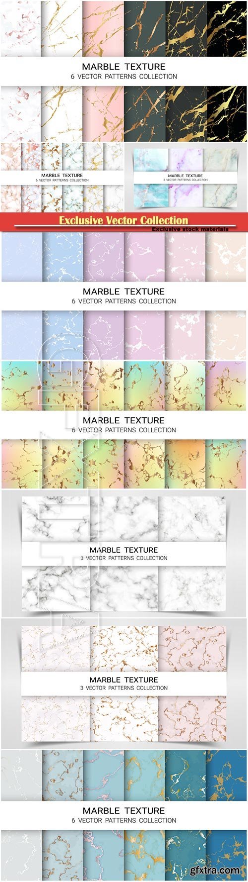 Marbles pattern vector illustration template