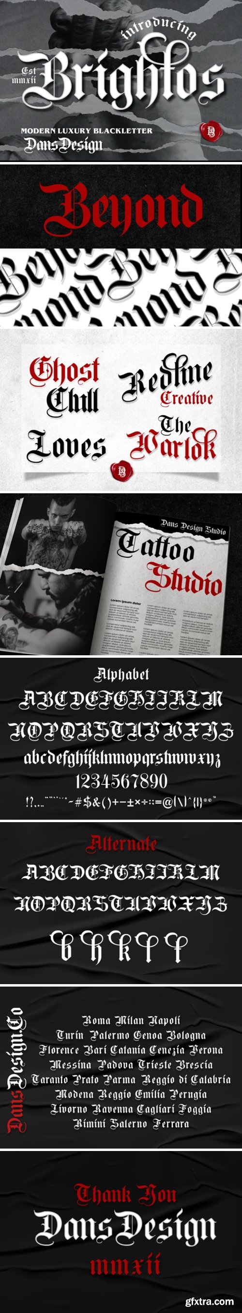Brightos Font