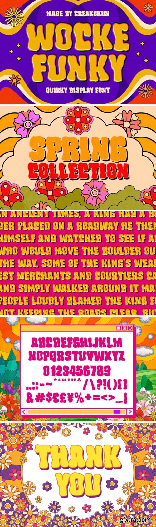 Wocke Funky Font