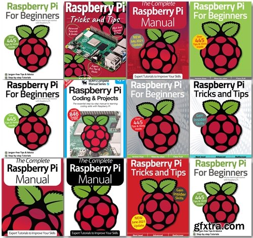 Raspberry Pi The Complete Manual, Tricks And Tips, For Beginners - 2021 Full Year Issues Collection