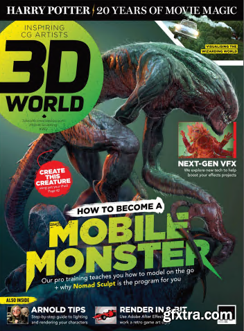 3D World UK - Issue 282, 2021 (True PDF)
