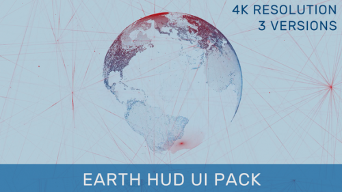 Videohive - Earth HUD UI Pack - 35318822 - 35318822