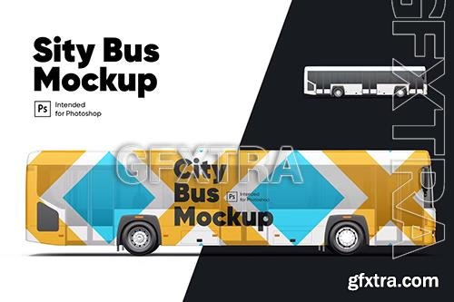 City Bus Mockup KMFD4BB